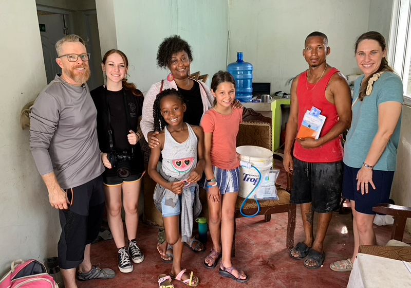 Enspire Global team on the mission field